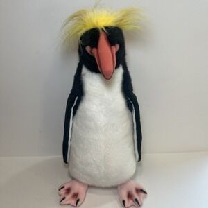 Discovery Channel Large 20" Plush Macaroni Emperor‎ Penguin  Stuffed